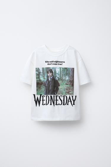 WEDNESDAY © T-SHIRT - White by Zara - Image 0