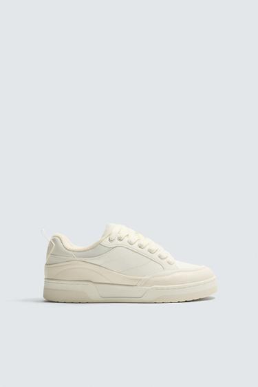 BASKETBALL TRAINERS - White by Zara