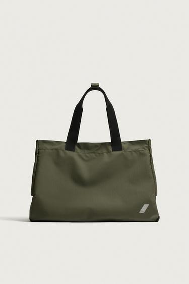СПОРТНА ЧАНТА 20Л - Зелено каки от Zara
