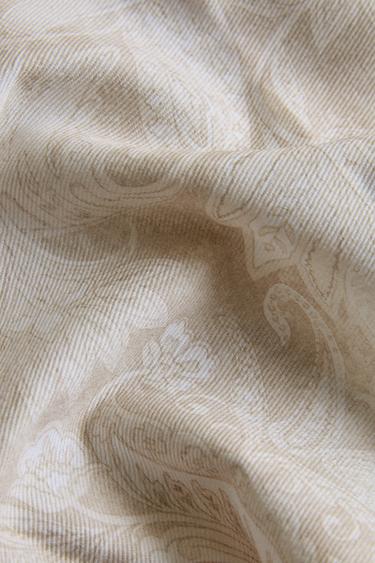 LOT DE SERVIETTES IMPRIMÉ PAISLEY (LOT DE 2) - Beige de Zara - Image 3