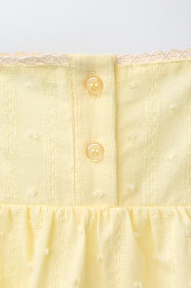 FLORAL PRINT TOP - Yellow by Zara - Image 3