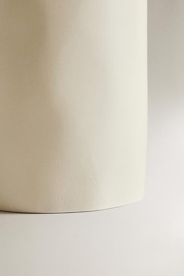 POT CÉRAMIQUE COUVERCLE - Blanc cassé de Zara - Image 3