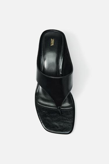 HEELED SANDALS - Black by Zara