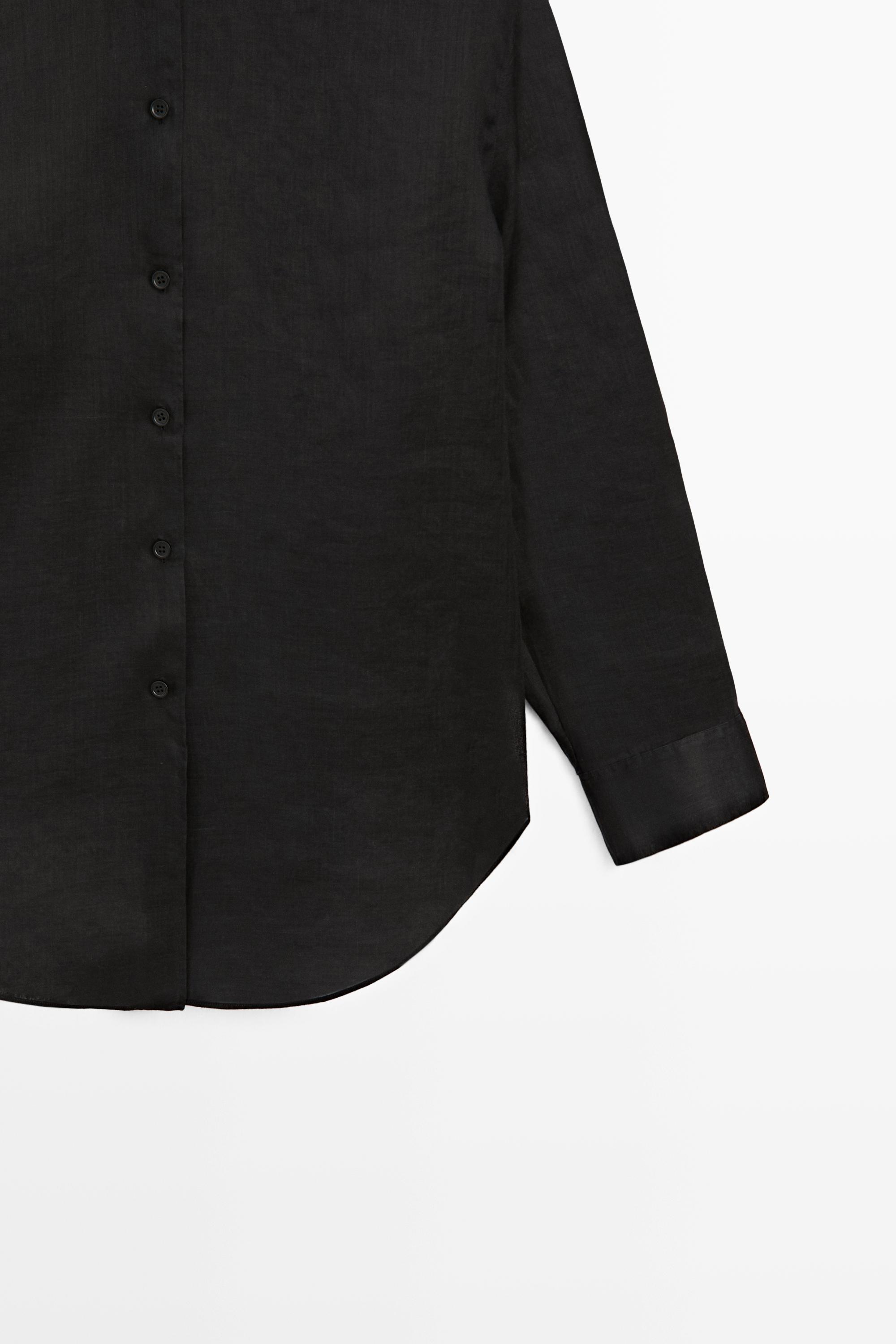 Flowing 100% ramie shirt
