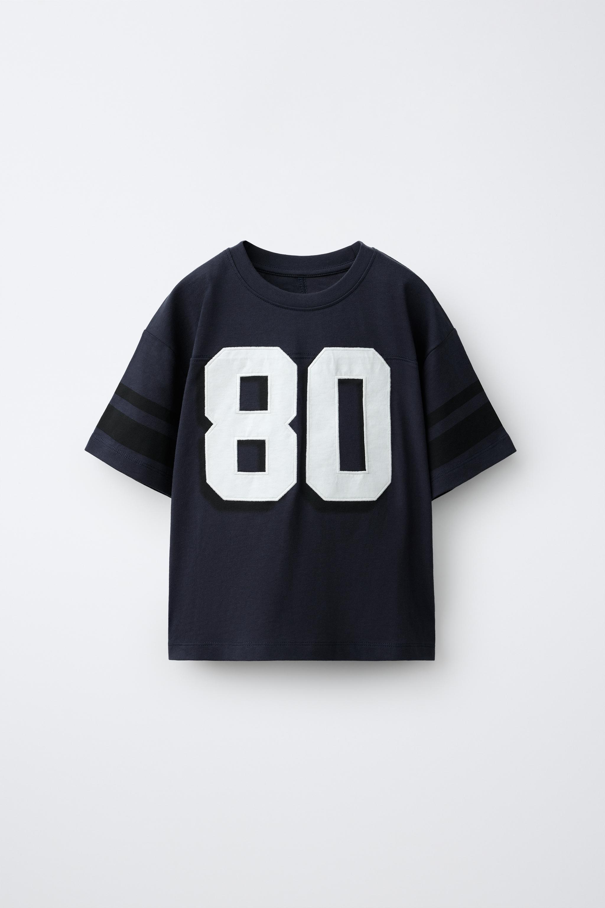 NUMBER PATCH T-SHIRT