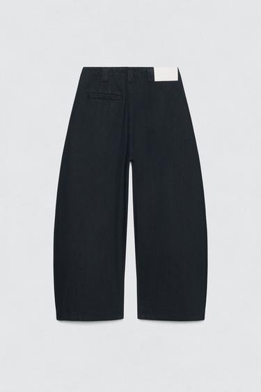 JEAN À PINCES WIDE LEG SOSHIOTSUKI X ZARA - Bleu de Zara - Image 5