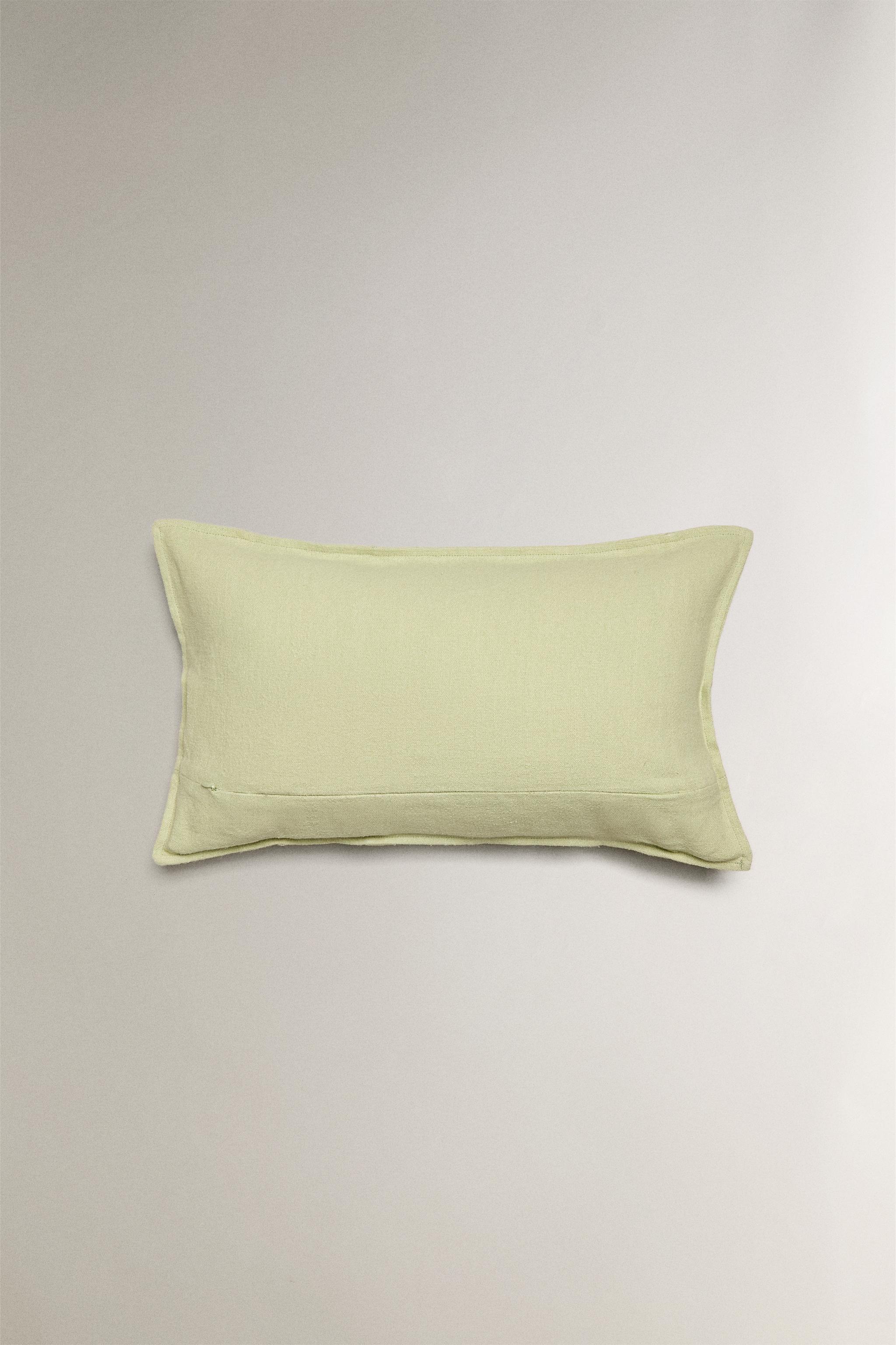 HOUSSE DE COUSSIN PLISSÉE