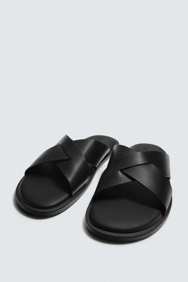 CROSSOVER SANDALS - Black by Zara - Image 4