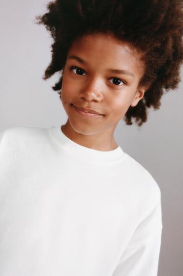 PLAIN MEDIUM WEIGHT T-SHIRT - White by Zara