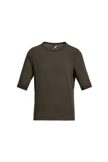 T-SHIRT PREMIÈRE COUCHE GRAVEL - Marron / Taupe de Zara