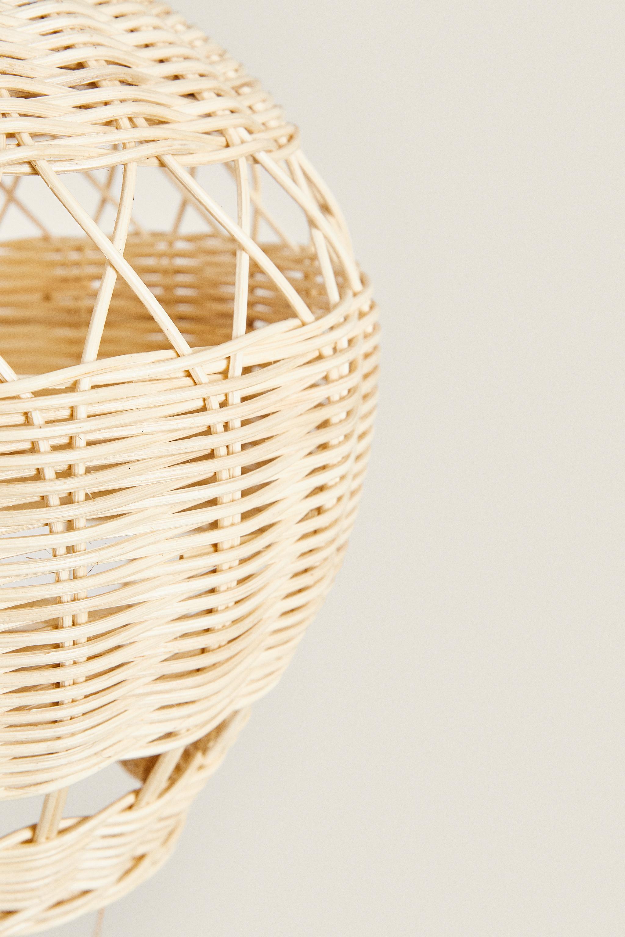 Children’s Rattan Balloon Ceiling Lampshade - Unique Design