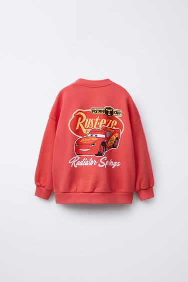 CARS RAYO MCQUEEN © DISNEY SWEATSHIRT - Red by Zara - Image 1