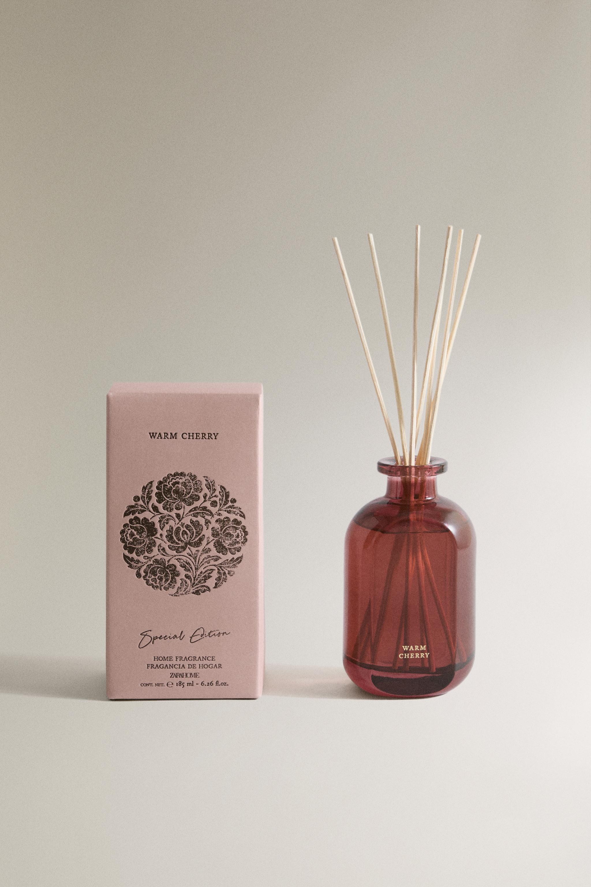 (185 ML) WARM CHERRY REED DIFFUSERS — Caramel