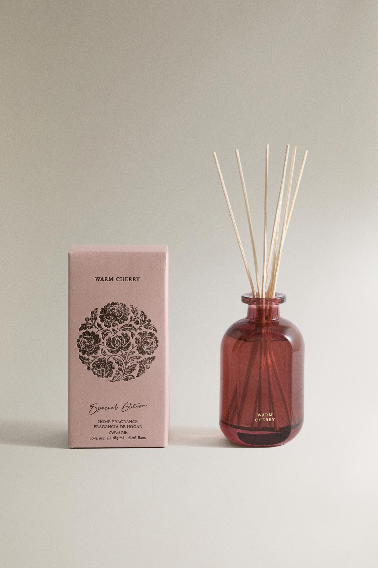 (185 ML) WARM CHERRY REED DIFFUSERS — Caramel