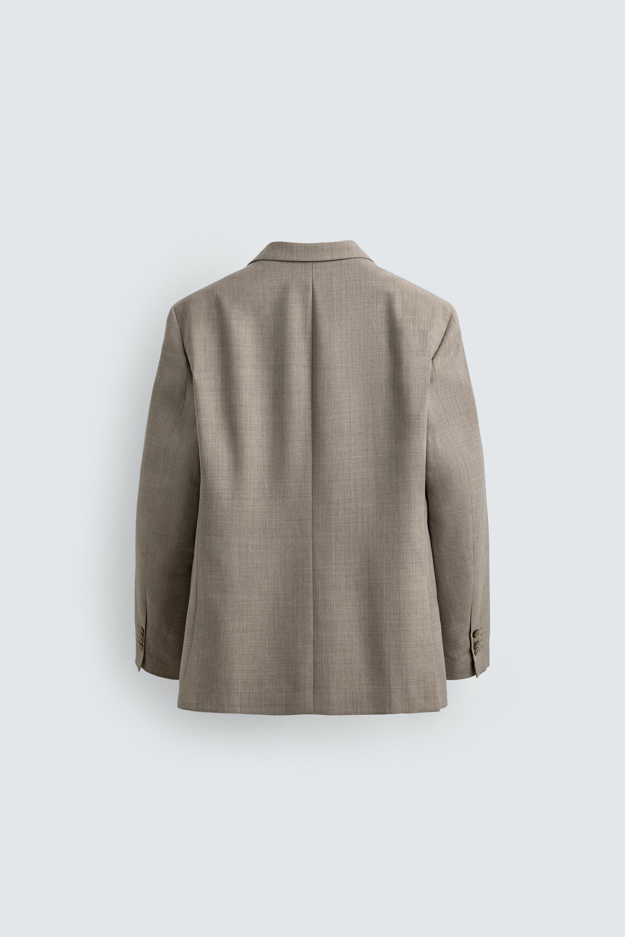 WOOL BLEND COMFORT SUIT JACKET