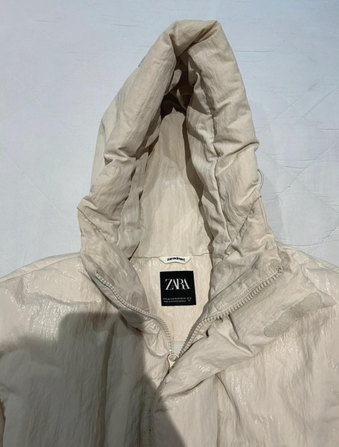 CREASED-EFFECT PUFFER JACKET - Image 3