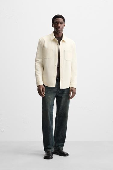 SOBRECAMISA CONFORT - Crudo medio de Zara - Imagen 0