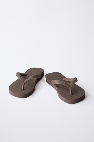 SANDALES HAVAIANAS ® x ZARA - Marron de Zara - Image 2