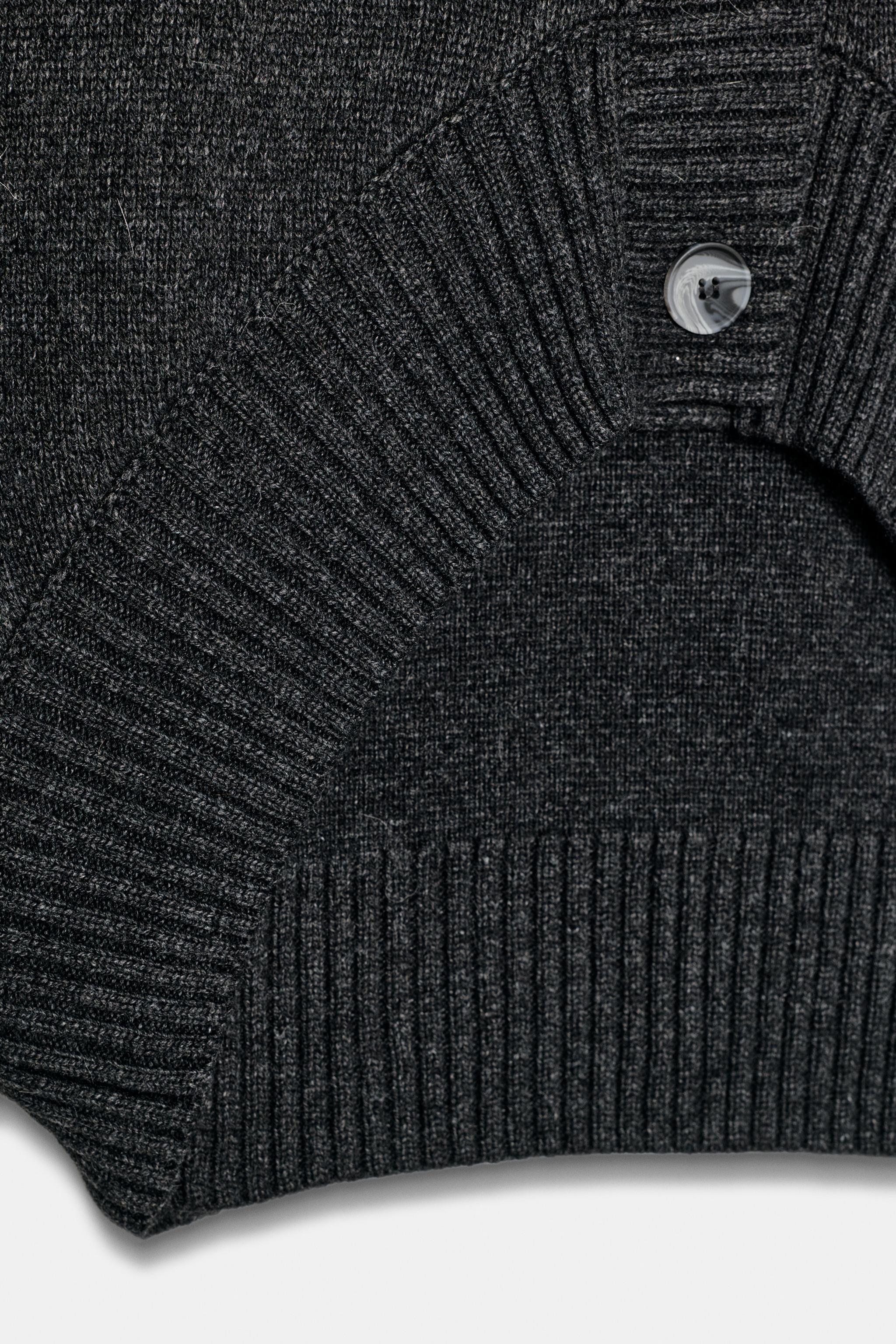 GILET AVEC LAINE OVERSIZE