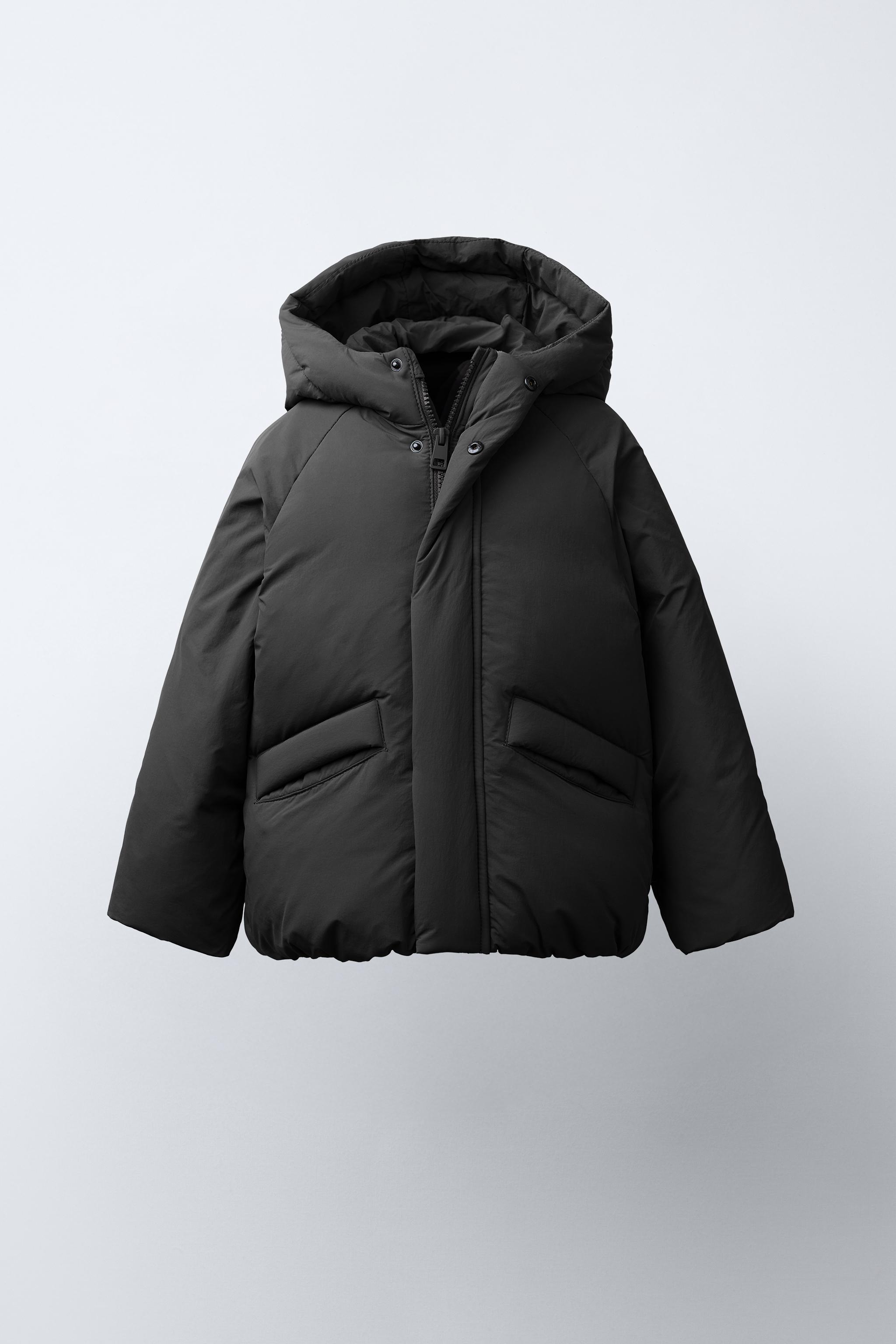 ZARA ベビー 新品 ウォーターレペレントフェザーダウンパフジャケット 110 ZARA ベビー 新品 ウォーターレペレントフェザーダウンパフ