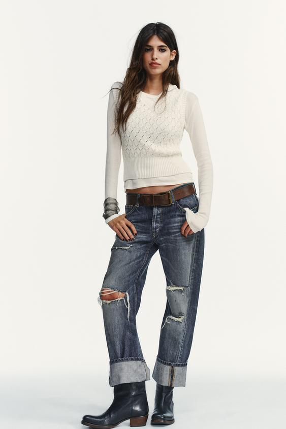 COMBINATION VEST JUMPER