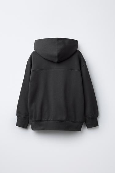 SPORTY HOODIE - Anthracite grey de Zara - Image 1