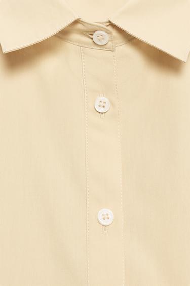 ZW COLLECTION SHIRT WITH POCKETS - Yellow by Zara - Image 9