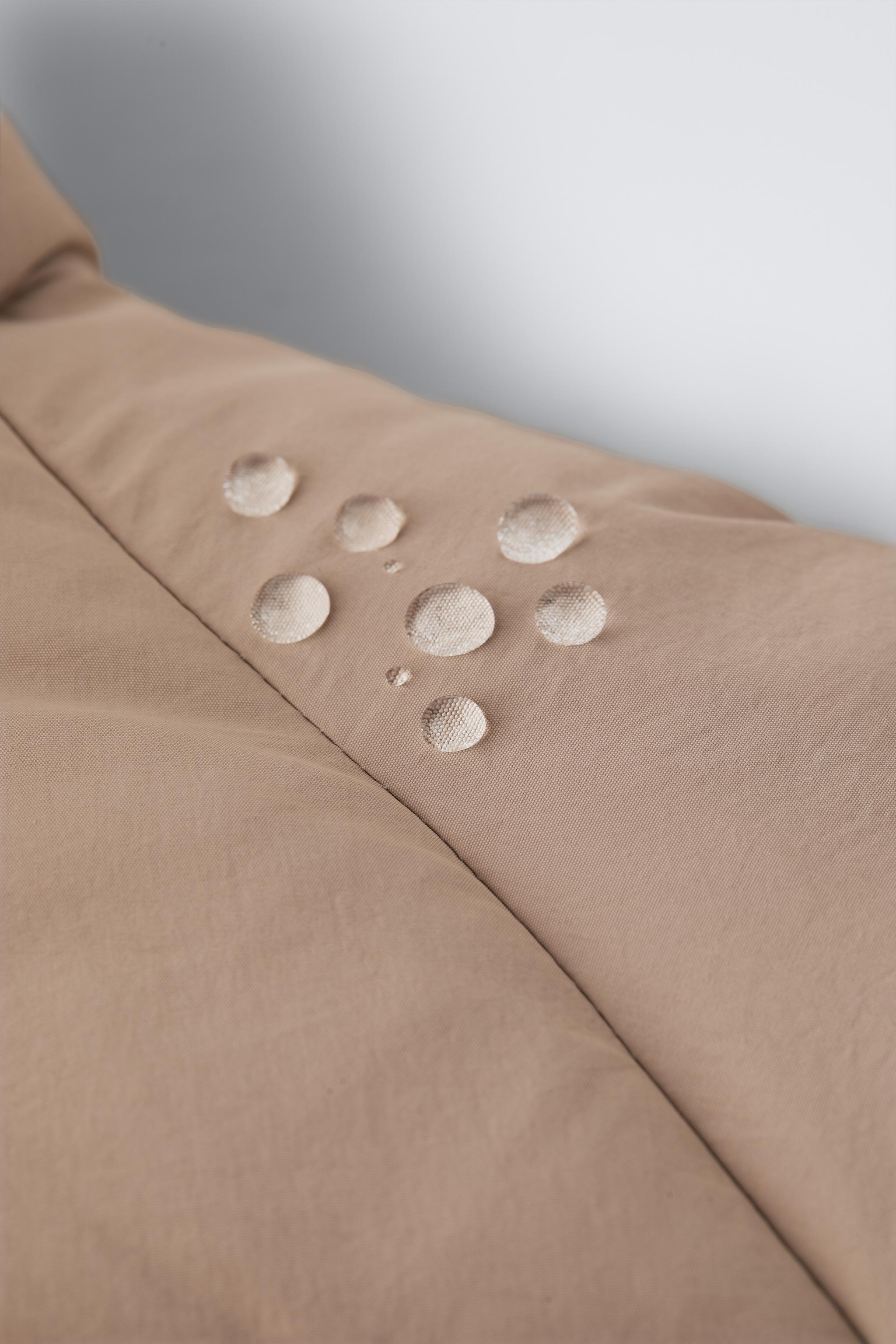 HOODED QUILTED JACKET - Sand | ZARA United States