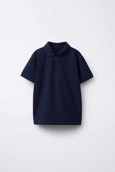 BASIC-PIKEE-POLOSHIRT - Marineblau von Zara