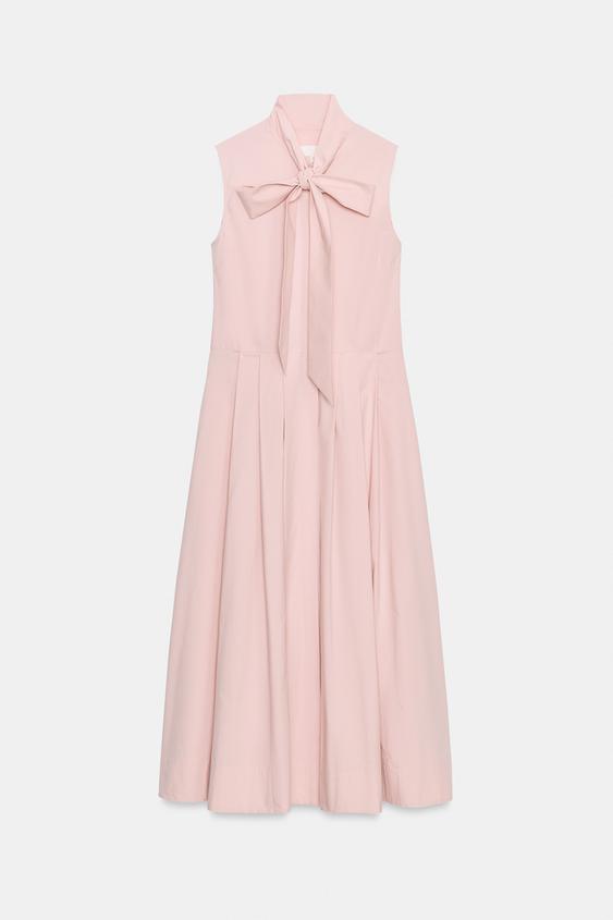 ROBE CHEMISE ZW COLLECTION - Rose pastel de Zara - Image 5