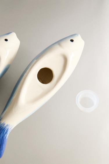 ENSEMBLE SALIÈRE ET POIVRIÈRE SARDINES - Bleu de Zara - Image 4