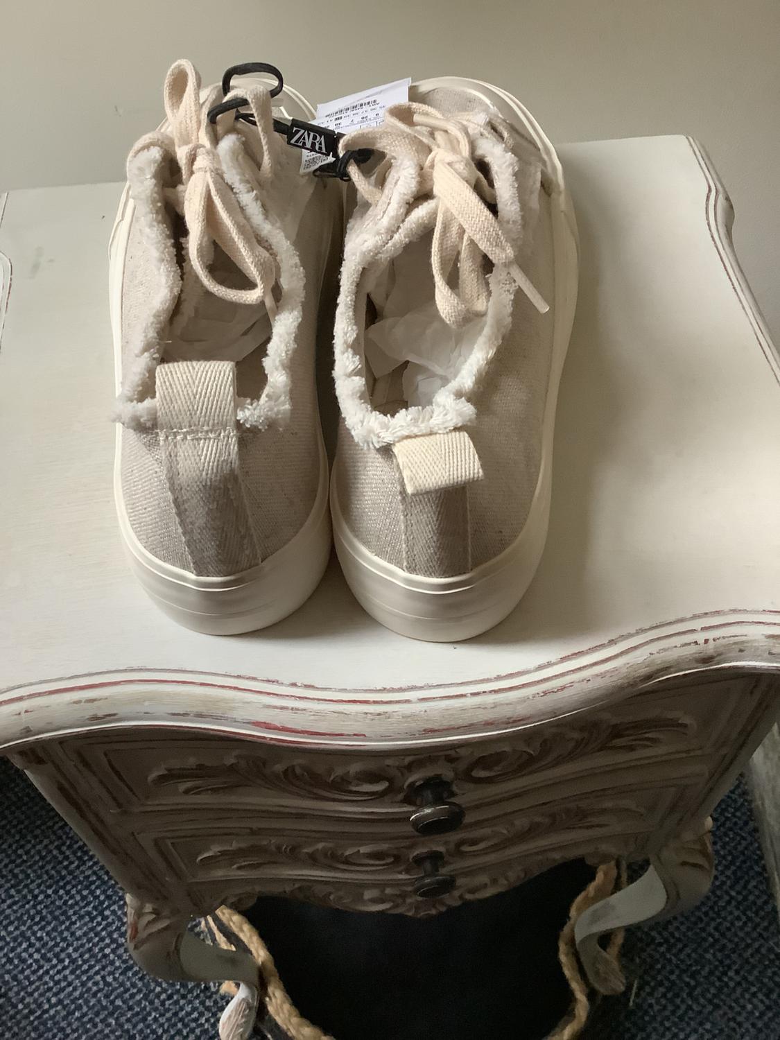ZARA LACED SHOES, NEW, UK7 - Image 4