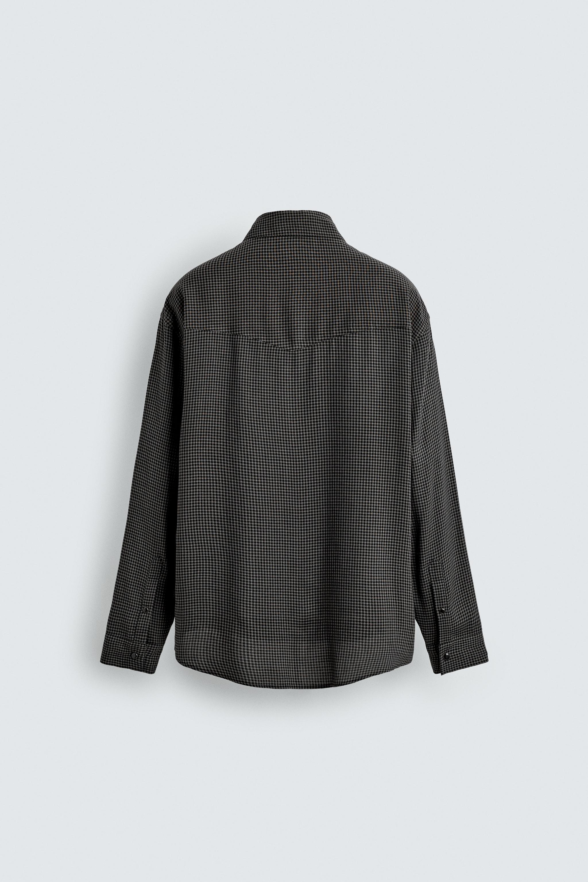 CHEMISE WESTERN À CARREAUX
