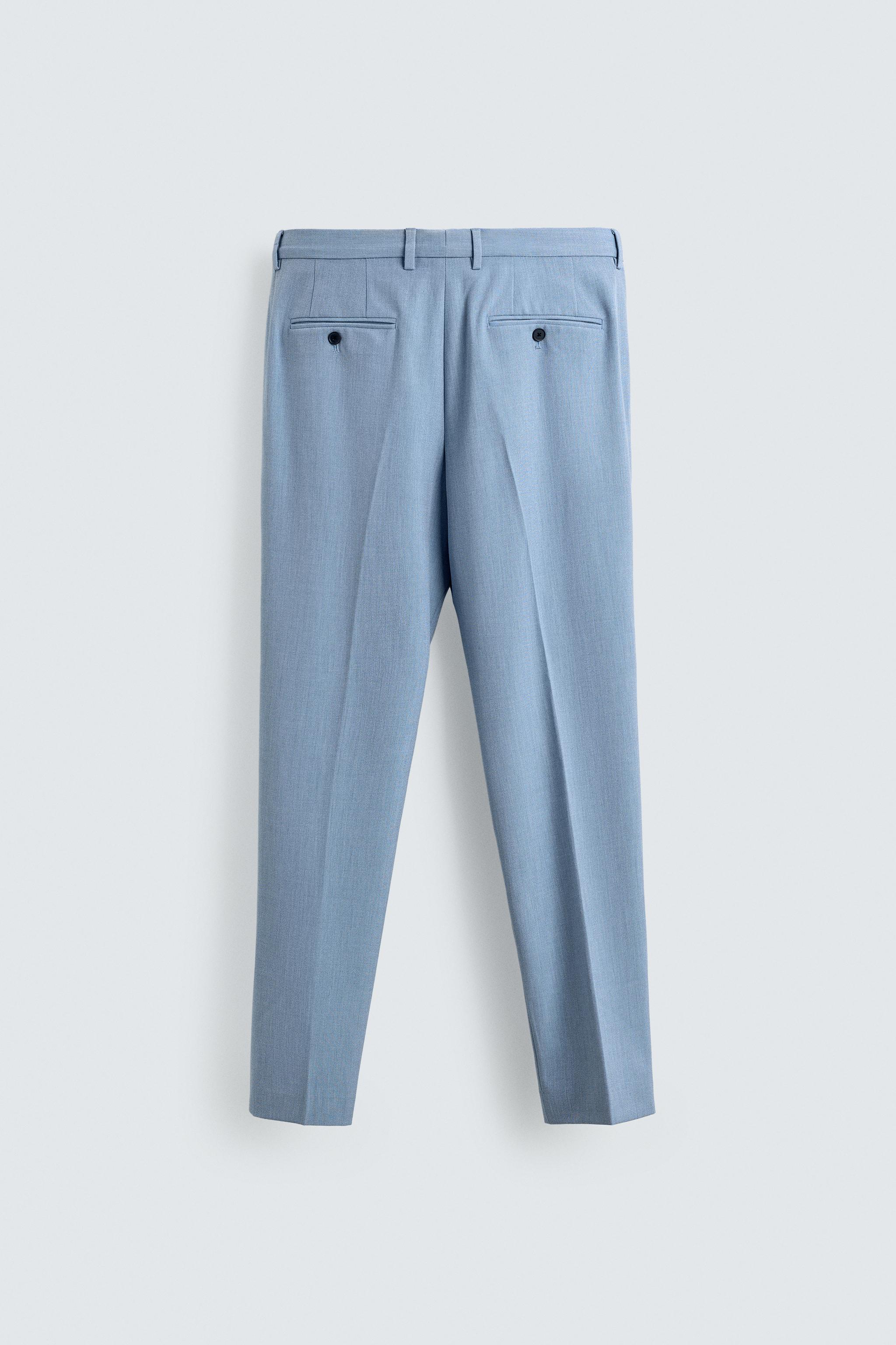 TEXTURED COMFORT SUIT PANTS
