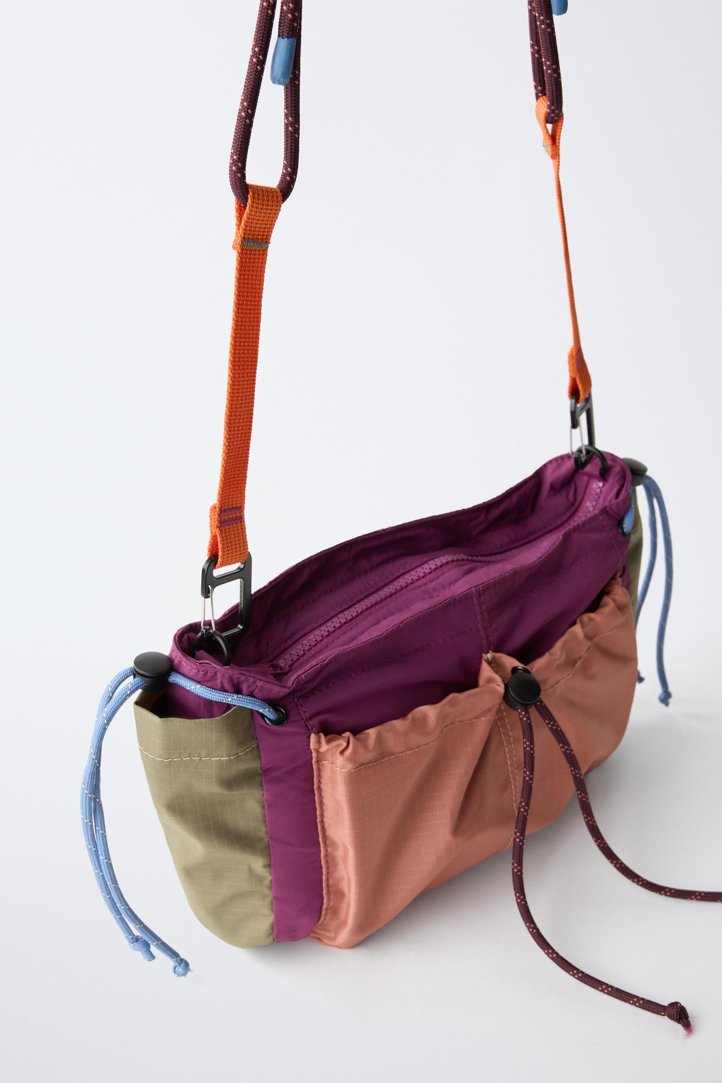 Детская сумка Zara Multicolor Technical Crossbody, цвет: Разноцветный — фото 3
