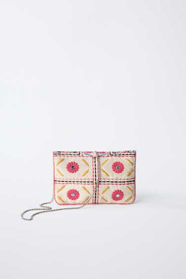 SAC BANDOULIÈRE MIROIRS - Blanc écru de Zara - Image 4