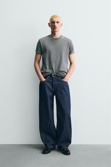 Zara PUHVIS SÄÄREGA TEKSAD - Indigo - Pilt 0