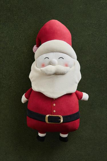 COJÍN INFANTIL PAPÁ NOEL NAVIDAD - Rojo de Zara