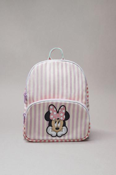 MINNIE MOUSE © DISNEY STRIPE BACKPACK - Pink Zaralta