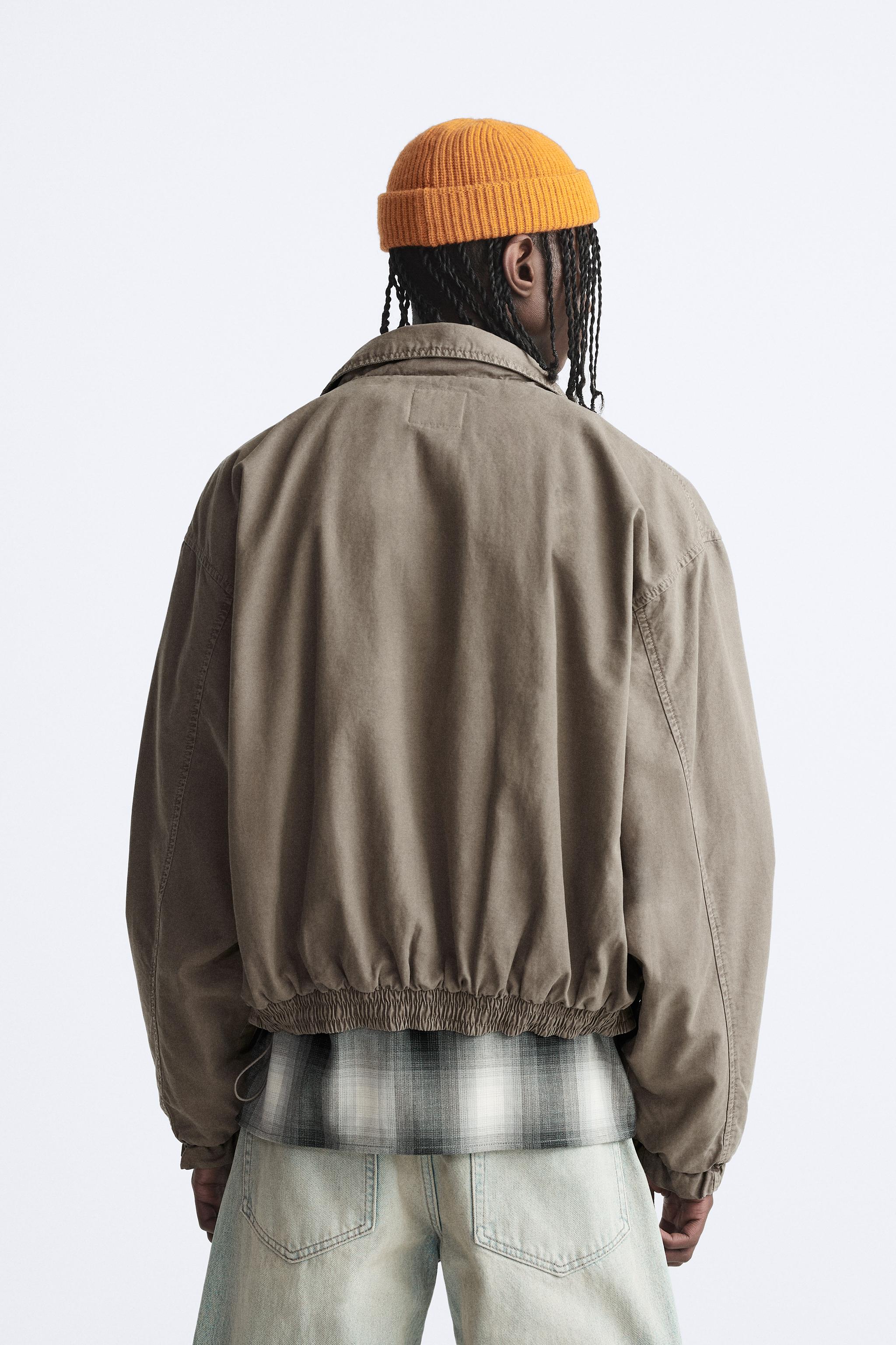 UTILITY POCKET JACKET - Dark tan | ZARA United States