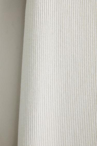 COTTON TROUSERS - Ecru by Zara - Image 3