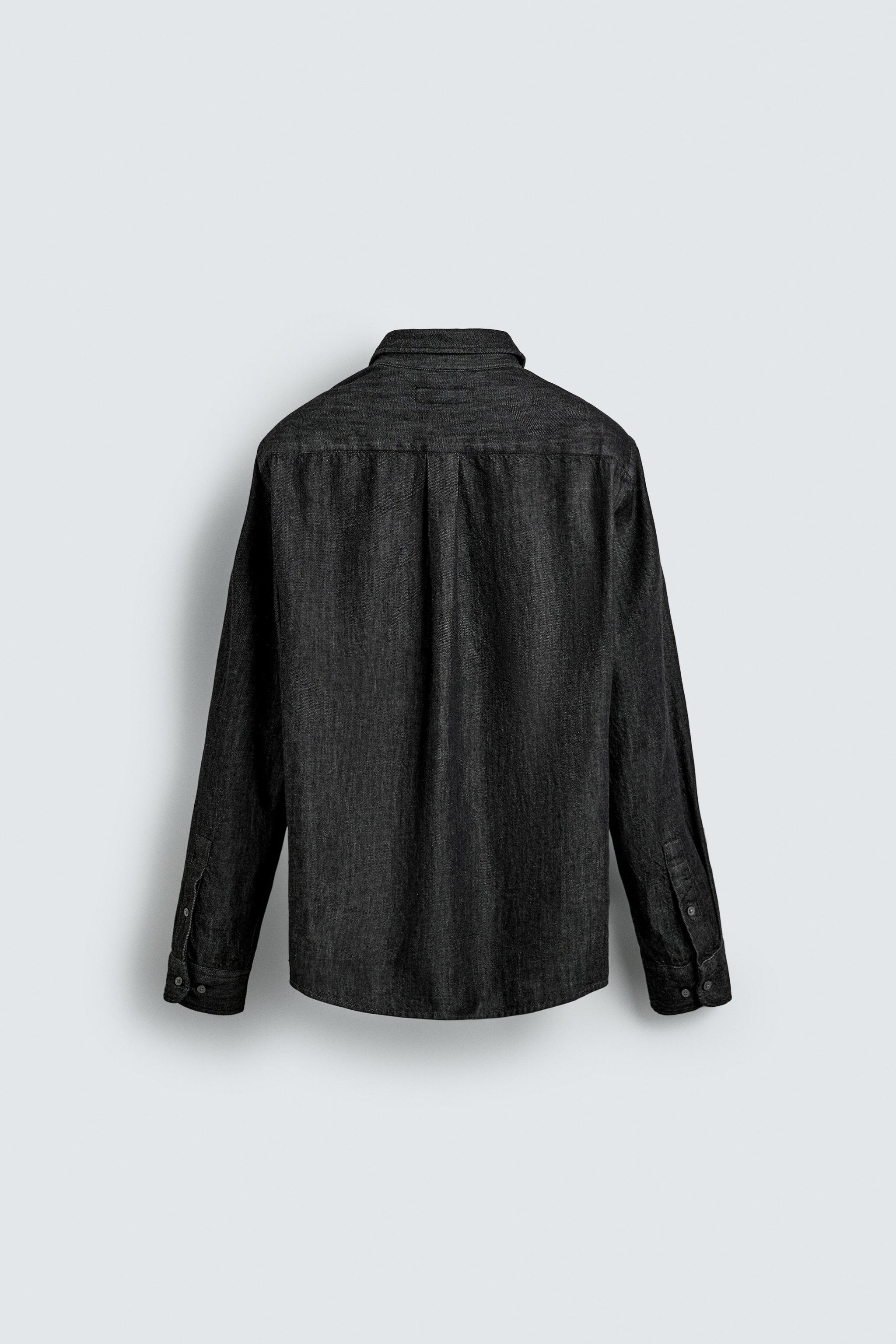 RELAXED FIT DENIM SHIRT