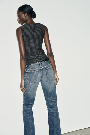TOP GILET À RAYURES TENNIS - rayures de Zara - Image 3