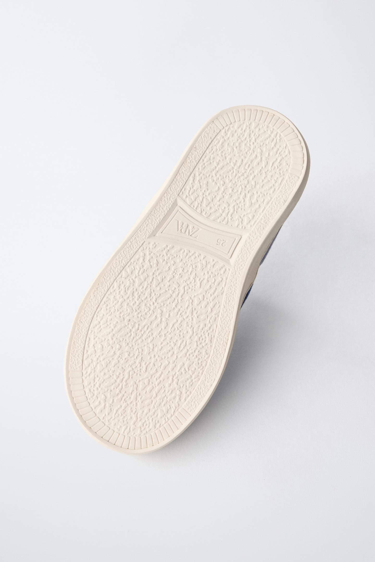 Детские кроссовки Zara Fruit OF the Loom™ Sneakers, цвет: Синий — фото 7