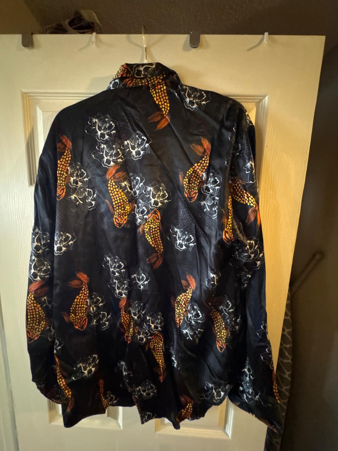 CAMISA SATÉN PECES - Image 2