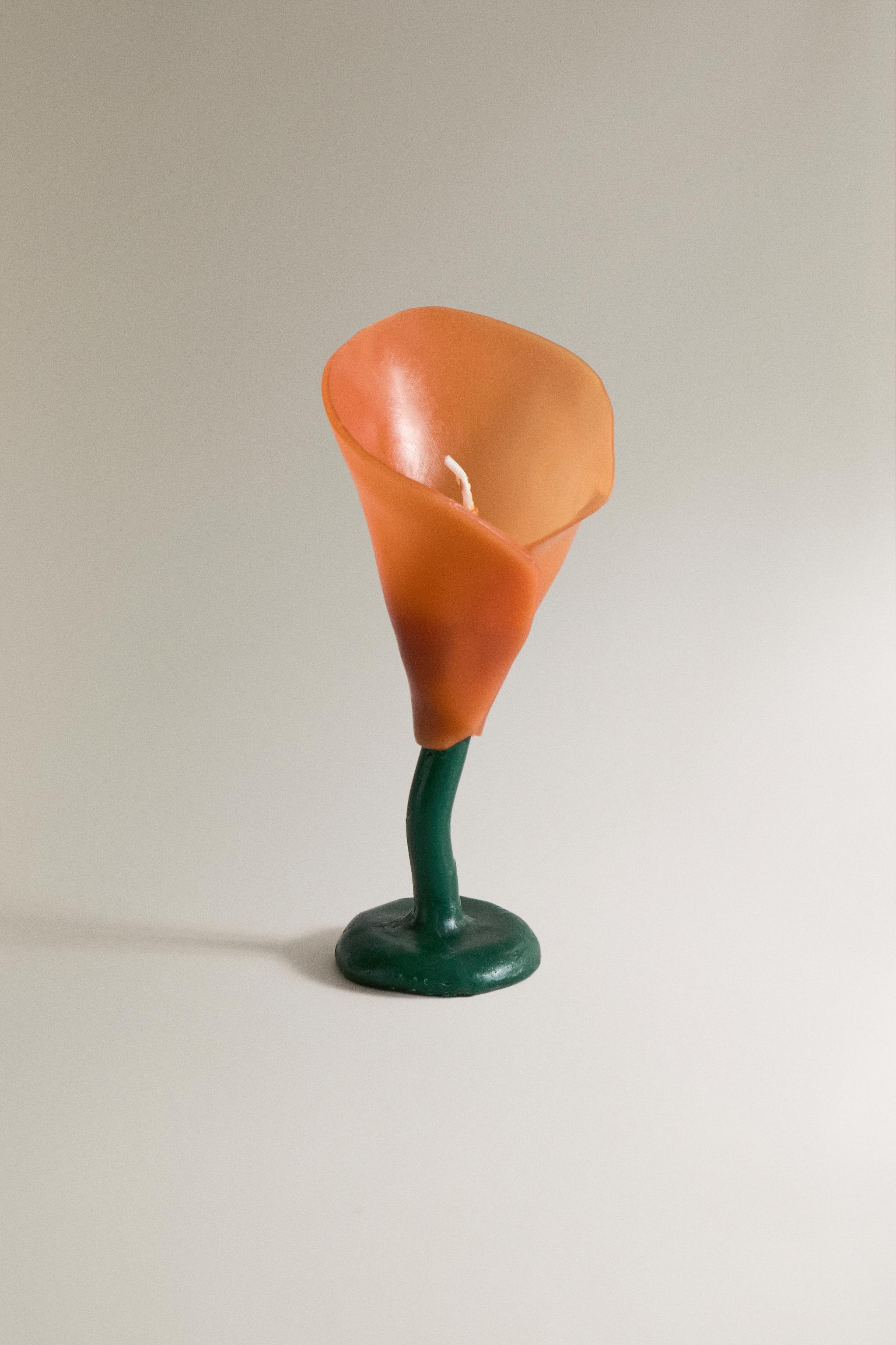 BOUGIE DÉCORATIVE FLEUR