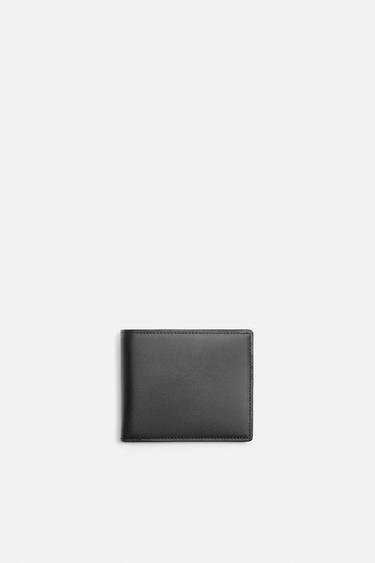 ОДНОТОННЫЙ КОШЕЛЕК — Черный от Zara — изображение 0