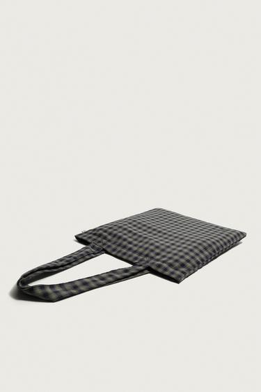 FABRIC SHOPPER BAG — Green 2