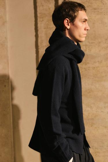 Button-up knit cardigan - LIMITED EDITION — Navy blue 1