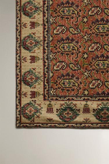 TAPIS COTON RÉVERSIBLE - Multicolore de Zara - Image 1